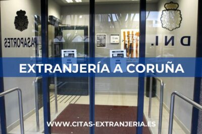 Extranjería en A Coruña