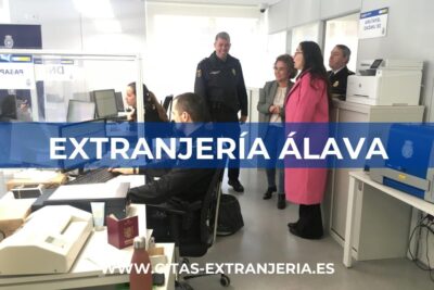 Extranjería en Álava