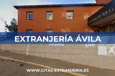 Extranjería en Ávila (Comisaría Provincial)