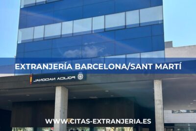 Extranjería en Barcelona/Sant Martí (Oficina NIE)