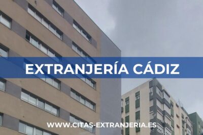 Extranjería en Cádiz (Comisaría Provincial)