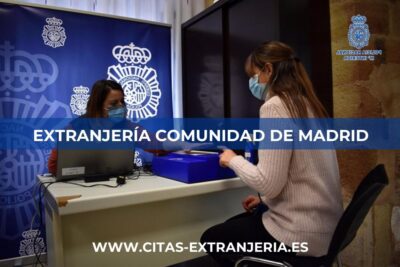 Extranjería en la Comunidad de Madrid