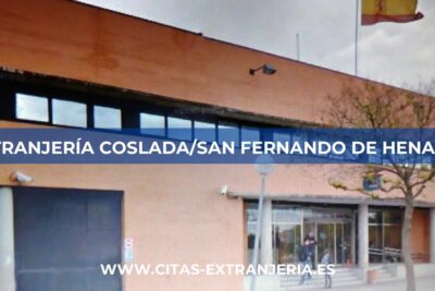 Extranjería en Coslada/San Fernando de Henares (Comisaría de Policía Nacional)