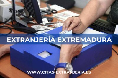 Extranjería en Extremadura