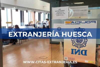 Extranjería en Huesca