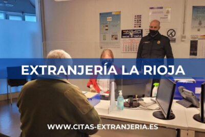 Extranjería en La Rioja