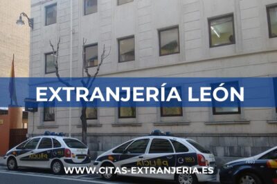 Extranjería en León (Dirección General de la Policía)