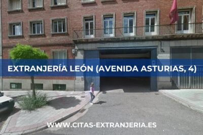 Extranjería en León (Avenida Asturias, 4) (Oficina de Extranjería)