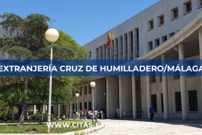 Extranjería en Cruz de Humilladero/Málaga (Comisaría Provincial)