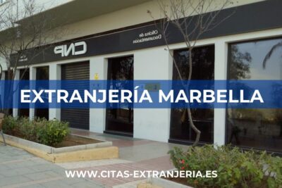 Extranjería en Marbella (Comisaría de Policía Nacional)