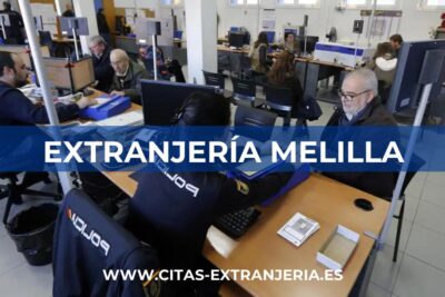 Extranjería en Melilla