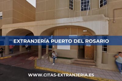 Extranjería en Puerto del Rosario (Comisaría de Policía Nacional)