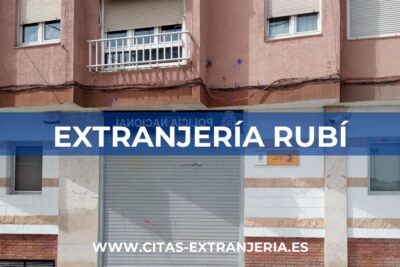 Extranjería en Rubí (Comisaría de Policía Nacional)