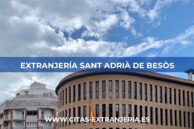 Extranjería en Sant Adrià de Besòs (Comisaría de Policía Nacional)