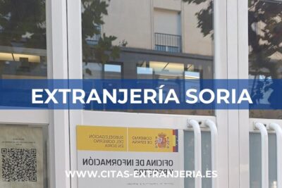 Extranjería en Soria (Oficina de Extranjería)