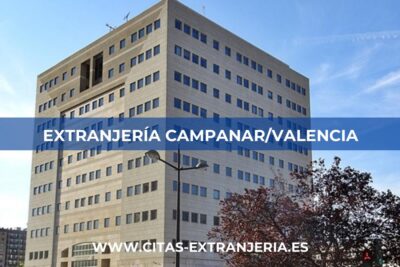 Extranjería en Campanar/Valencia (Subdelegación del Gobierno)