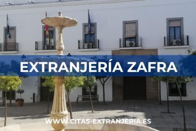 Extranjería en Zafra (Comisaría de Policía Nacional)