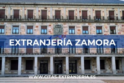 Extranjería en Zamora (Subdelegación del Gobierno)